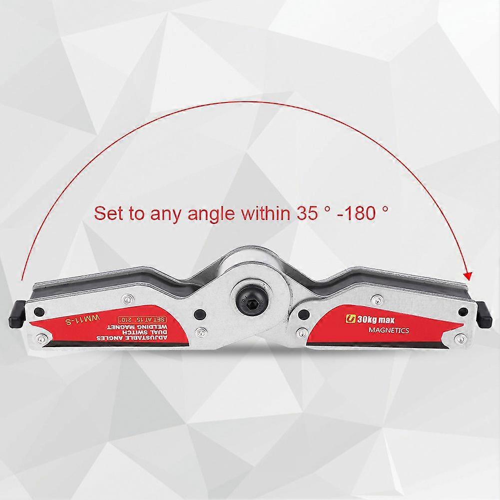 Adjustable Double Switch Welding Positioner with Magnetic Stand Hand Tool AccessoryWM11-S 