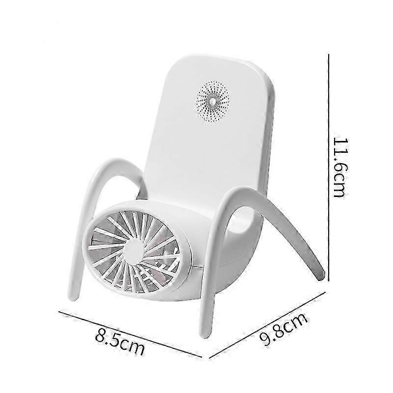 Mini Personal Fan- Mobile Phone Holder- USB Handheld Hanging Fan...