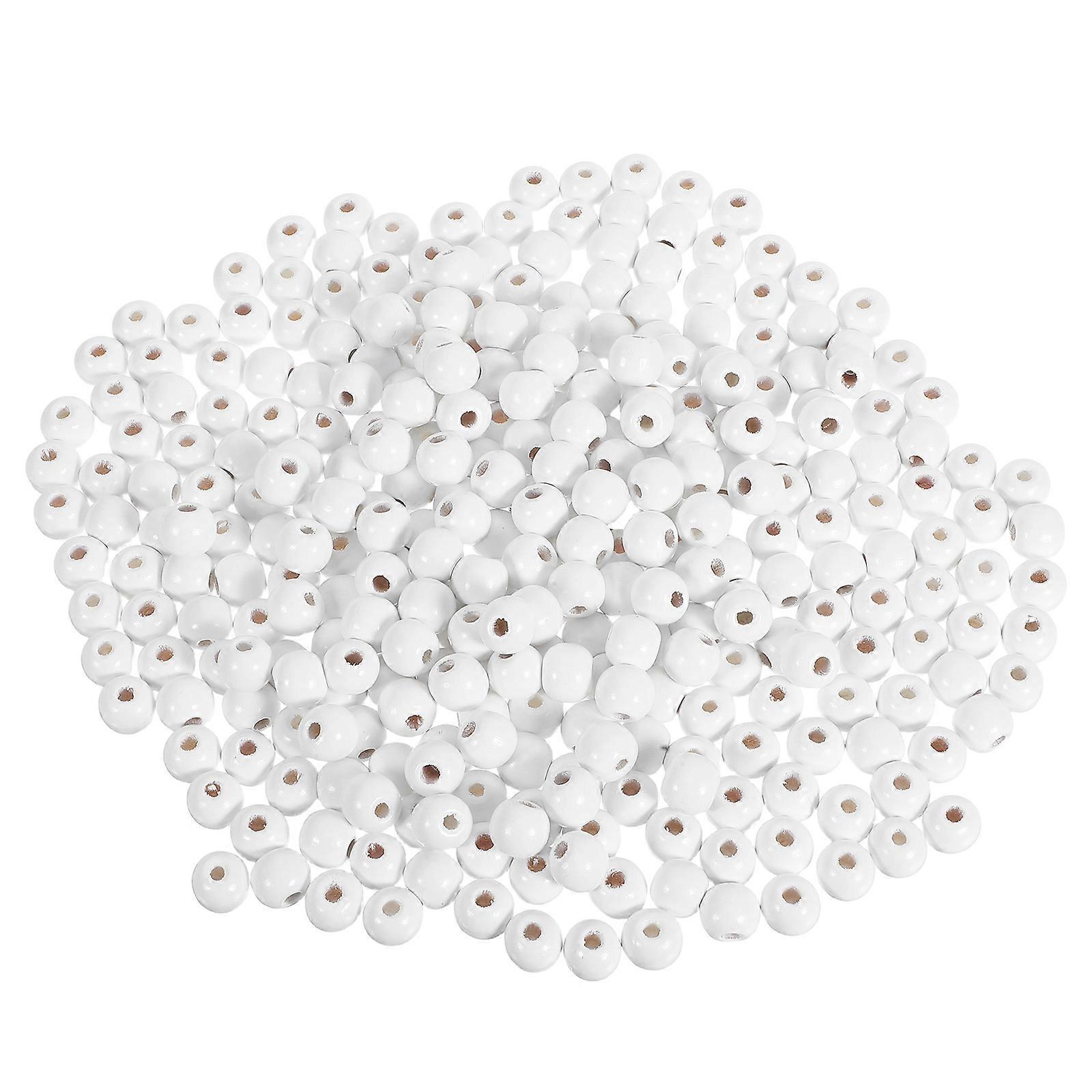 It sounds like you're referring to a product listing or description for **natural wood beads** commonly used in **DIY crafts, jewelry making, and