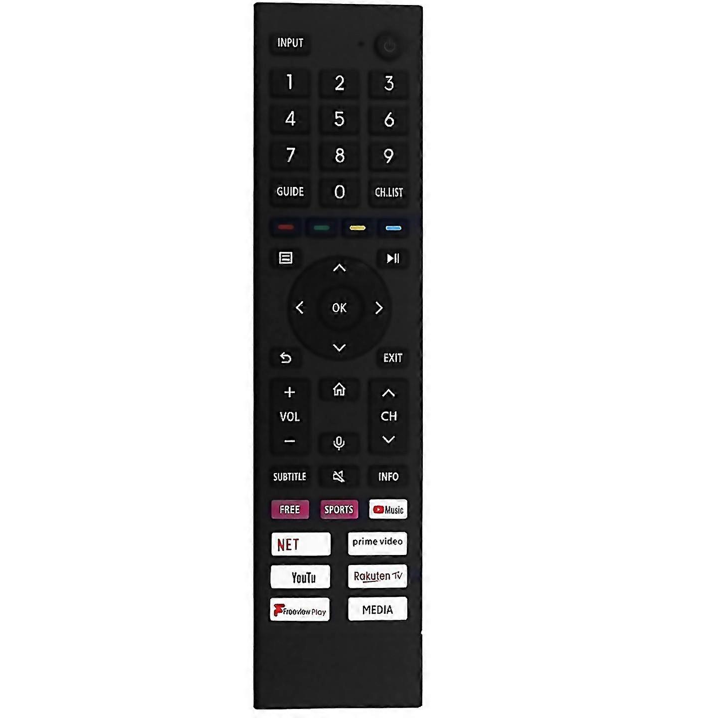Für Erf3a80 Fernbedienung für 4k Android Uhd Smart