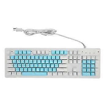 USB keyboard, 104 keys, mechanical switch, RGB backlit, wired, red switch