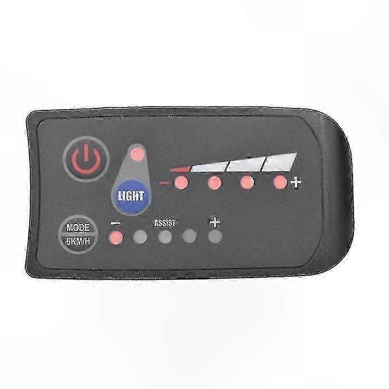 Waterproof LED Display for Electric Bike, 6-Pin IP65 Meter, Compatible with 36V Systems