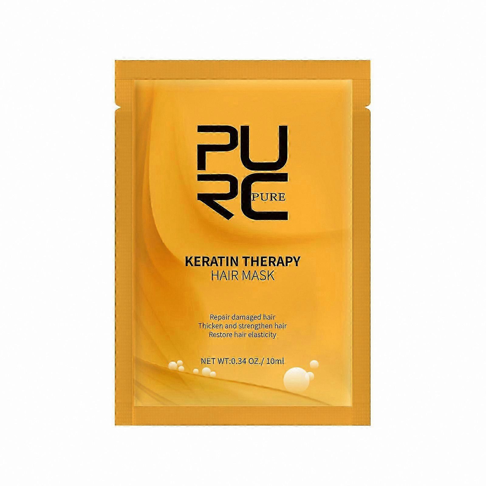 Hydrating Hair Repair Mask for Damaged Color-Treated Hair, 2-Pack Keratin Treatment with Avocado Extract for Frizz Control & Moisture Restore