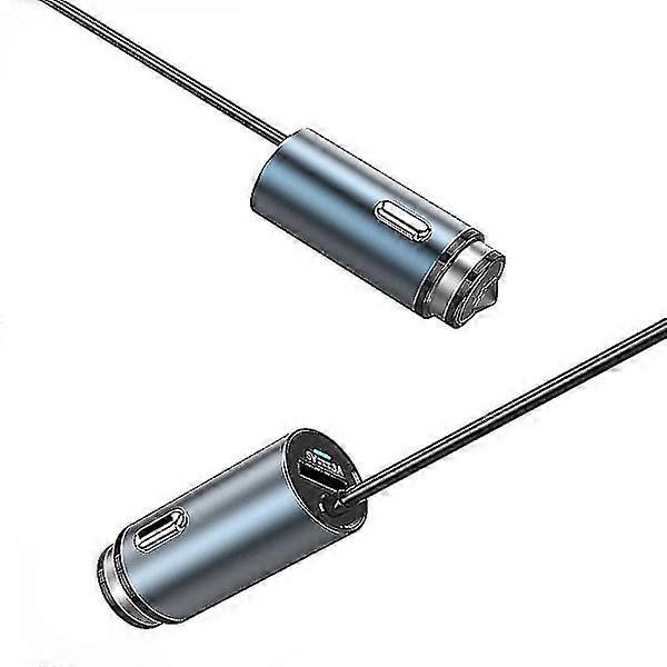 Fm Transmitter, Radio Adapter Car Kit Support 3.5 Audio Interface Signaling Input with USB Car Charger, Compatible with Iphone, Android, Vivo, Oppo, E