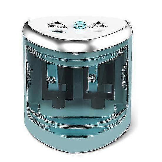 Enhanced Dual-Hole Pencil Sharpener: Sharp Blade, Compact & Portable for Students & Office Use