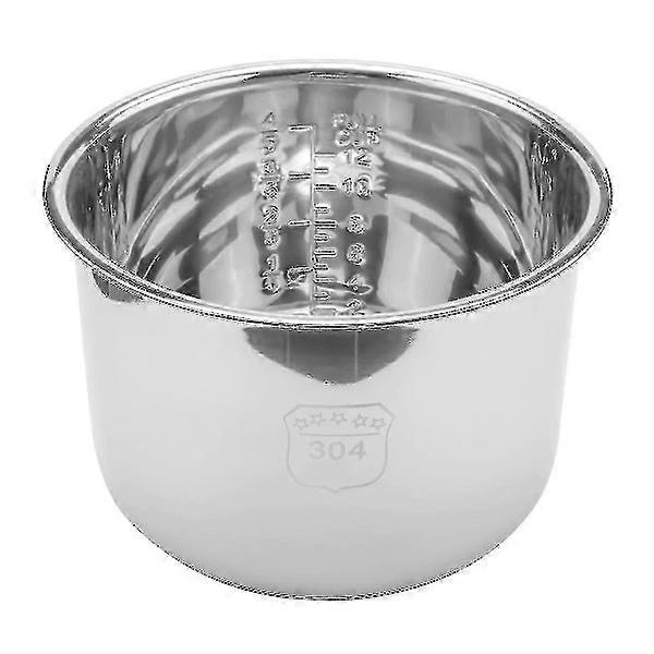 6l Pressure Cooker Inner Pot Rice Pressure Cooker Insert Stainless Steel Inner Pot Pressure Cooker L-xdd