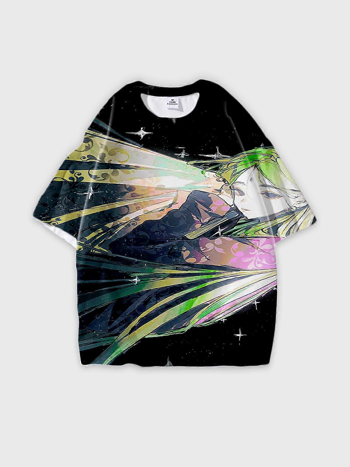 T-Shirt Short Sleeve Round Neck, Summer Casual Loose Graphic Tee, Unisex Sultan’s Game V1891
