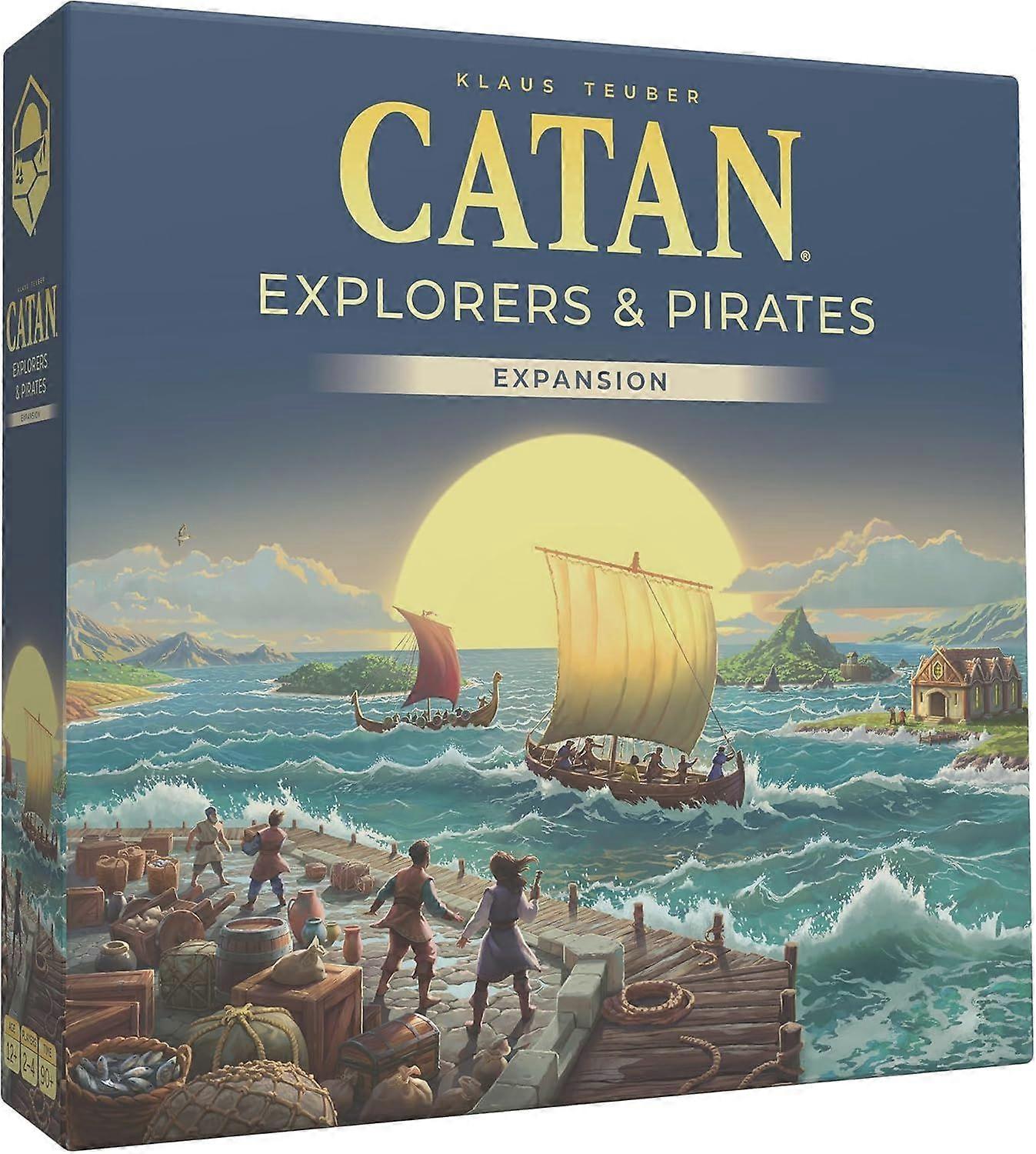 CATAN  Explorers & Pirates 6th Edition Board Game