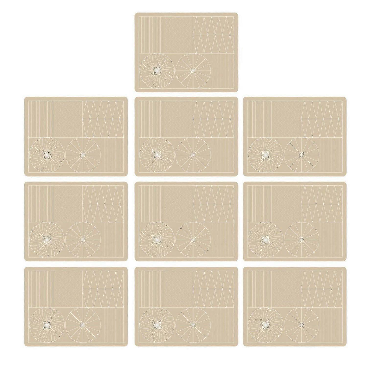 2025 Latest Model 10PCS Microblading Practice Skin Semi Permanent Rubber Pmu I...