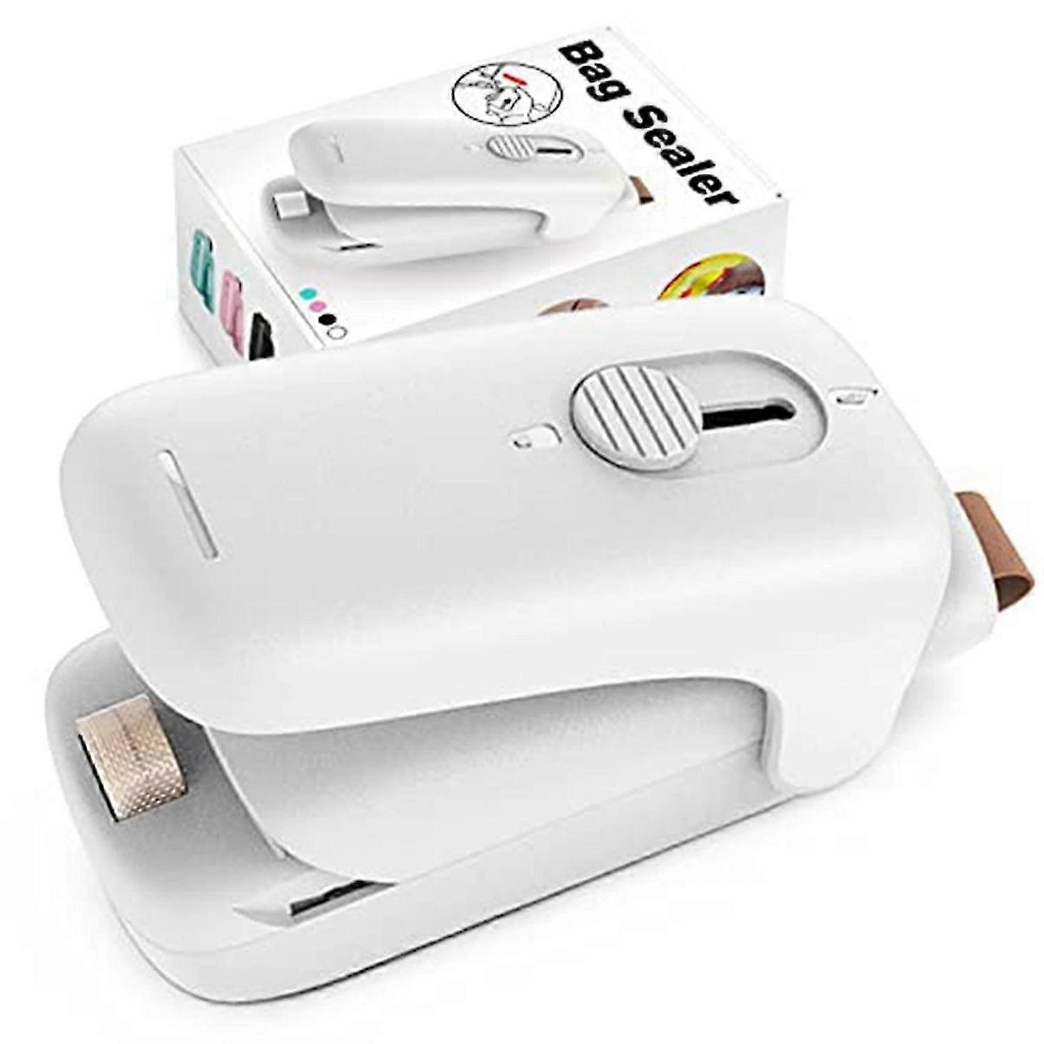 Mini Chip Bag Sealer,Handheld Heat Vacuum Sealer Cutter,B