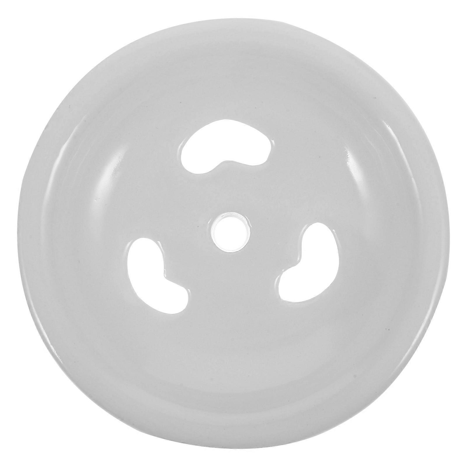 Ceramic Urinal Strainer Stopper for Urinal Drain Use 5Pcs White Set