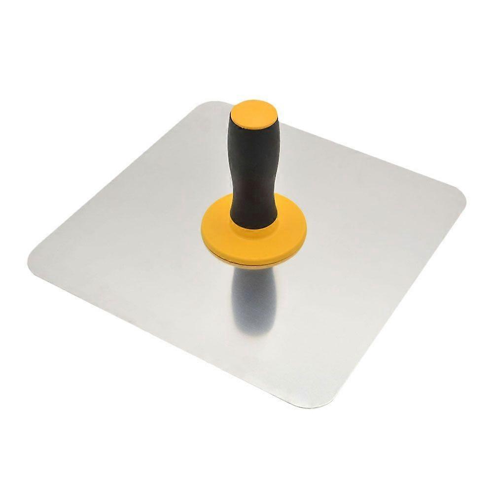 Aluminum Two-tone Handle Clay Board Mud scraper Concrete Finishing Tile Leveling Tool Adhesive Plastering Trowel Pad