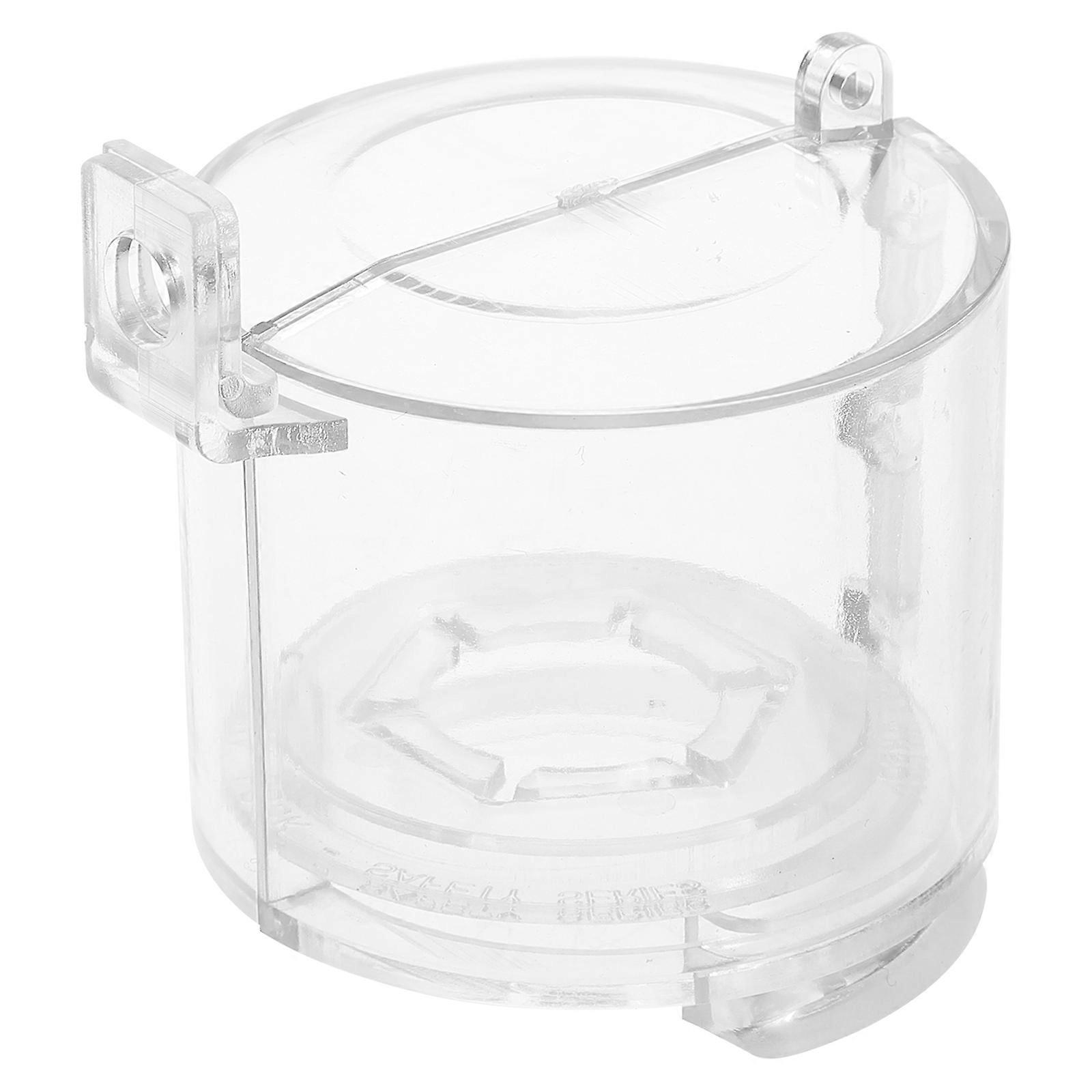 Plastic Push Button Cover Protective Guard for Machinery Transparent Durable Safety Lock Protective Cover 3Pcs