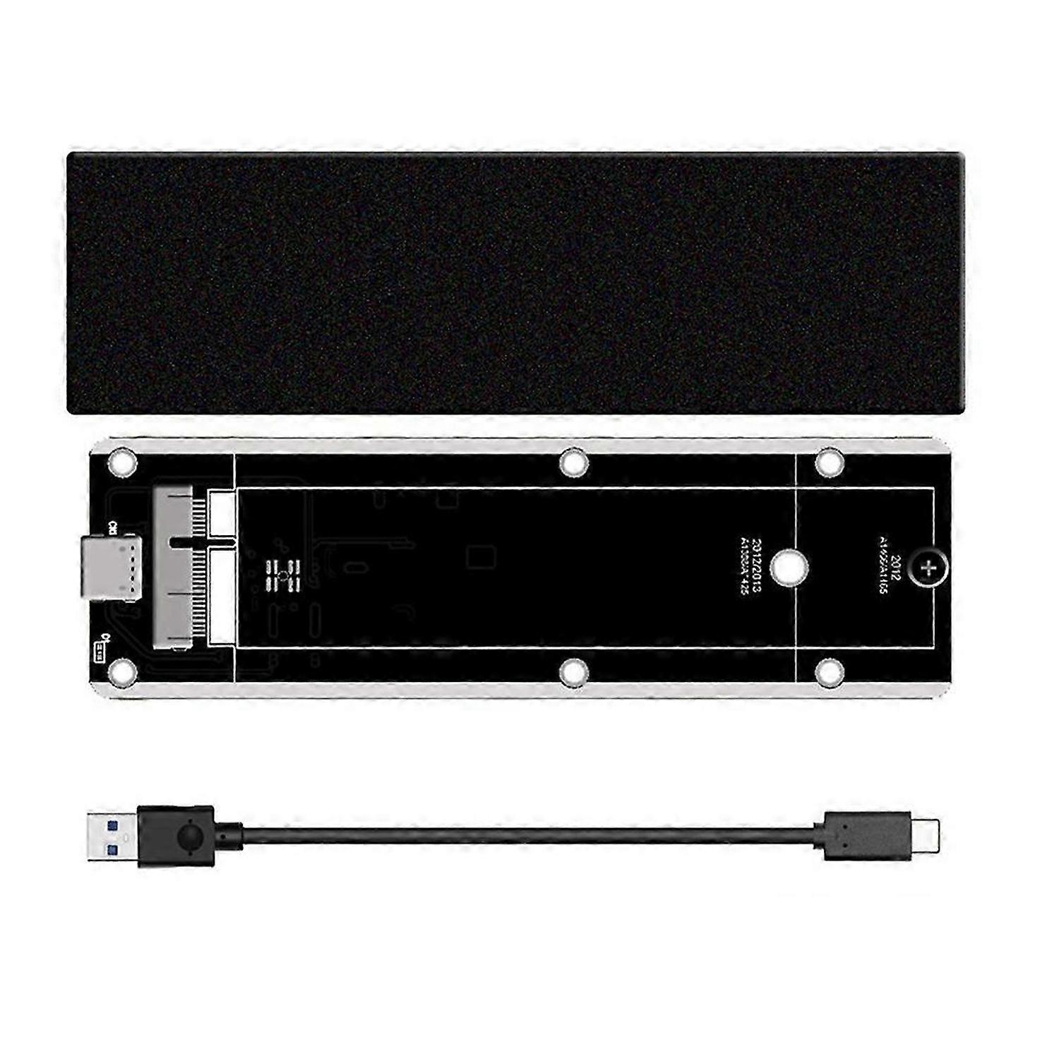 For 2012 Air A1425 A1398 A1465 A1466 SSD Case USB3.2 GEN2 6Gbps M.2 SATA SSD Box SSD Enclosure