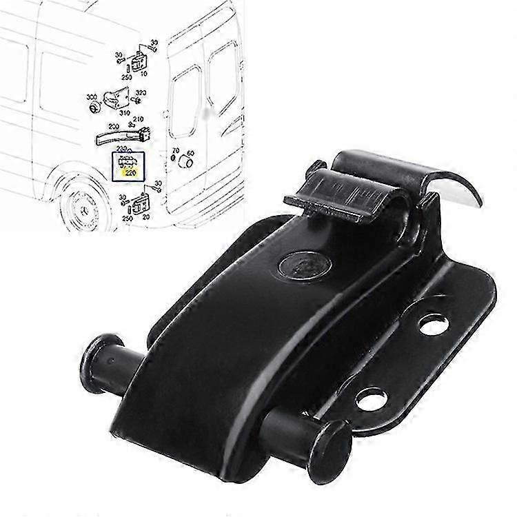 Til Crafter 30-35 06-14 A9067600428 Bagdørshængsel Check Strap Bracket Locator-2025-ss