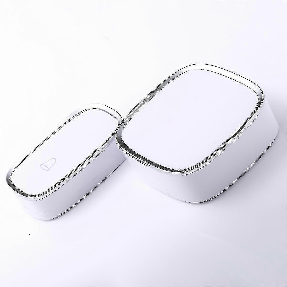 Wireless Doorbell With 1 Transmitter And 1 Plug-in Receiver