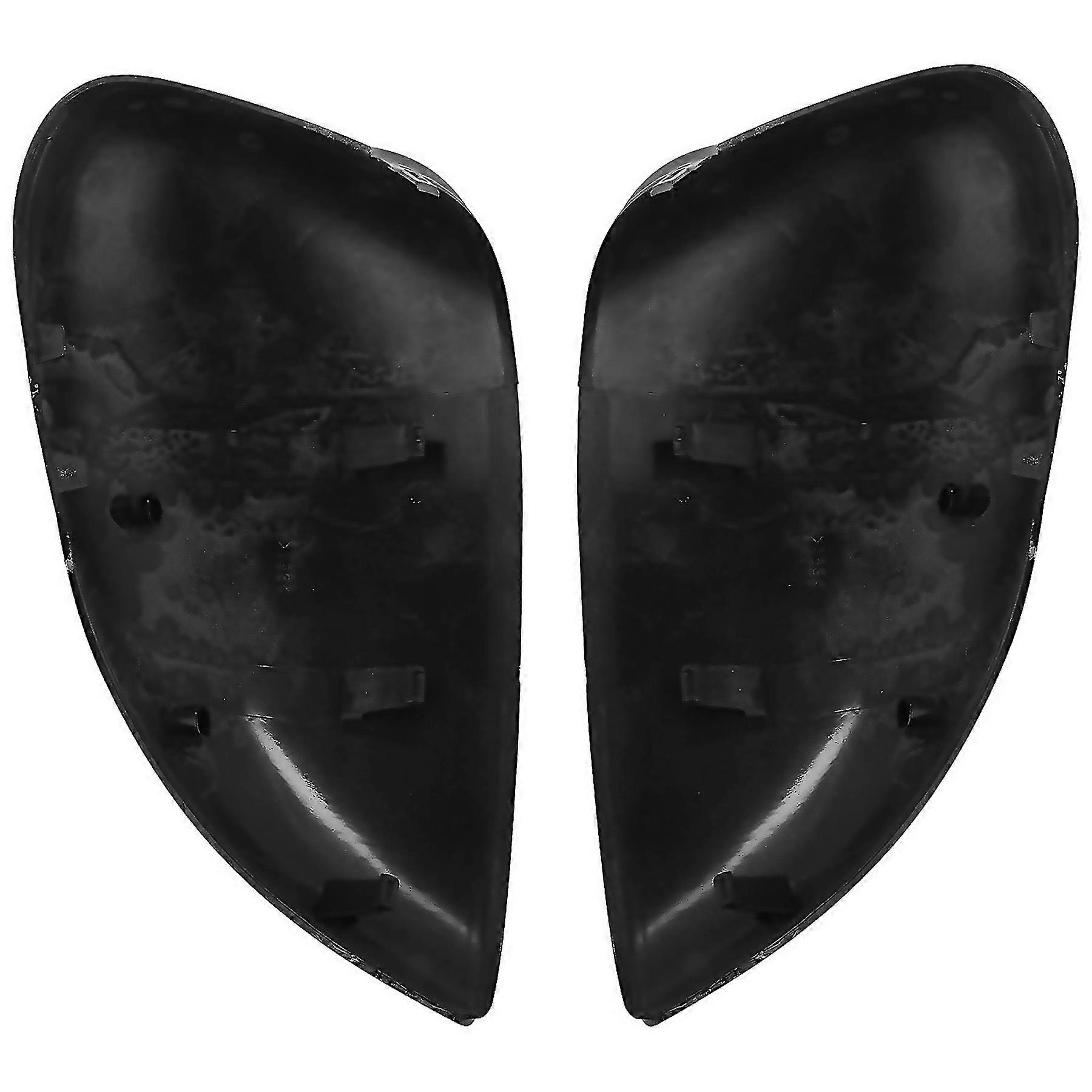 For 1 Pair Leftright Rearview Side View Mirror Cover Cap Case Shell For For Fiesta M Silver