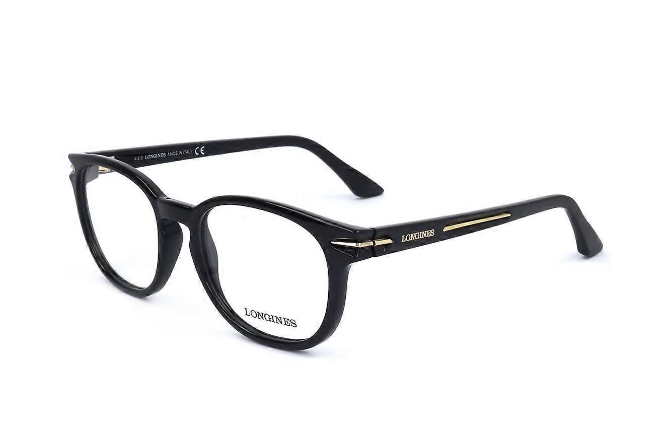 Eyewear Frames Longines LG5009 H 01A SHINY BLACK 52/17/145 UNISEX