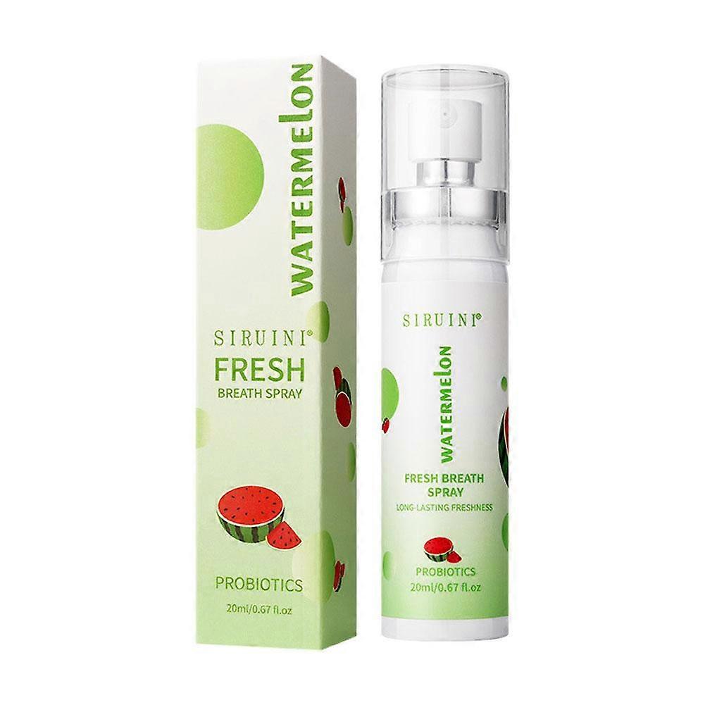 20ml Long Lasting Breath Freshener Spray 12 Hour Fresh Breath Portable Oral Care Alcohol Free Travel Size