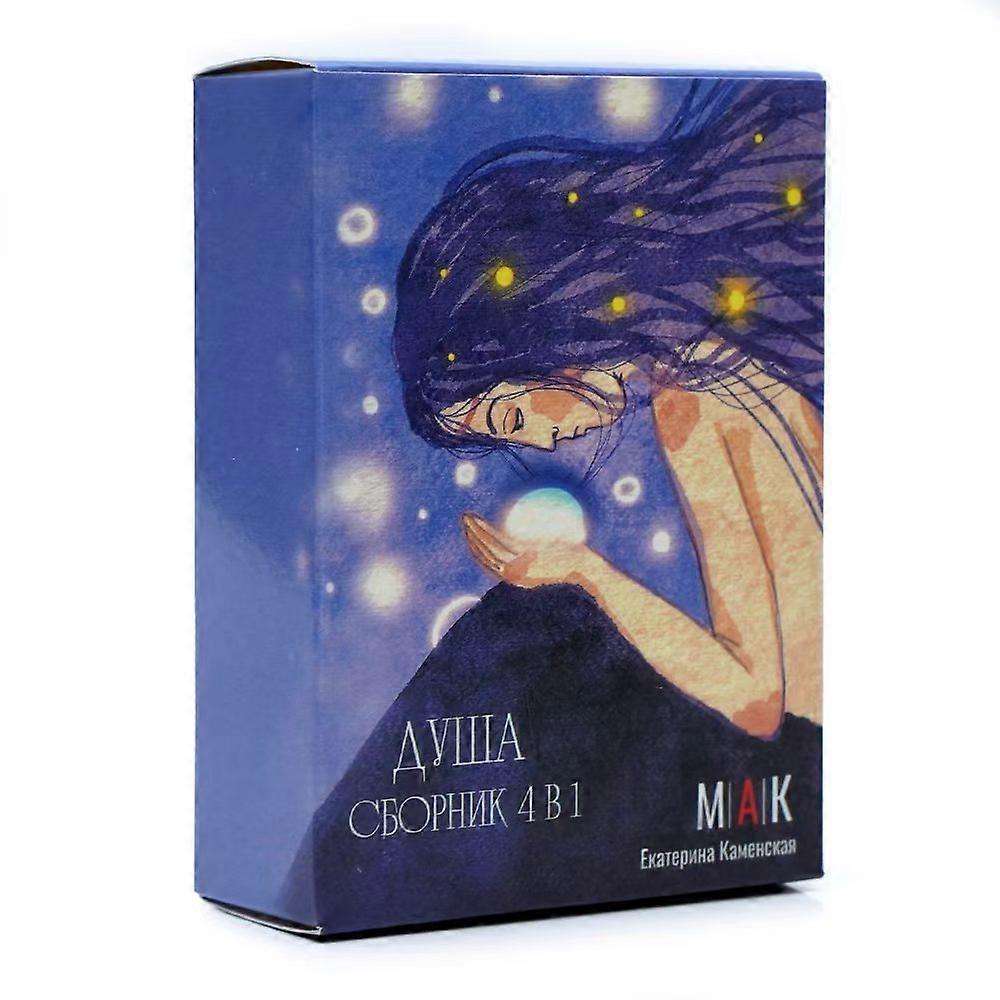 Newest TAPO POI Tarot �����֧ݧ֧ߧڧ� O�� P��է�ӧ�� ����ԧ�ѧ� Russian Cards Deck Playing Fate Divination Board Game With Paper Instruction