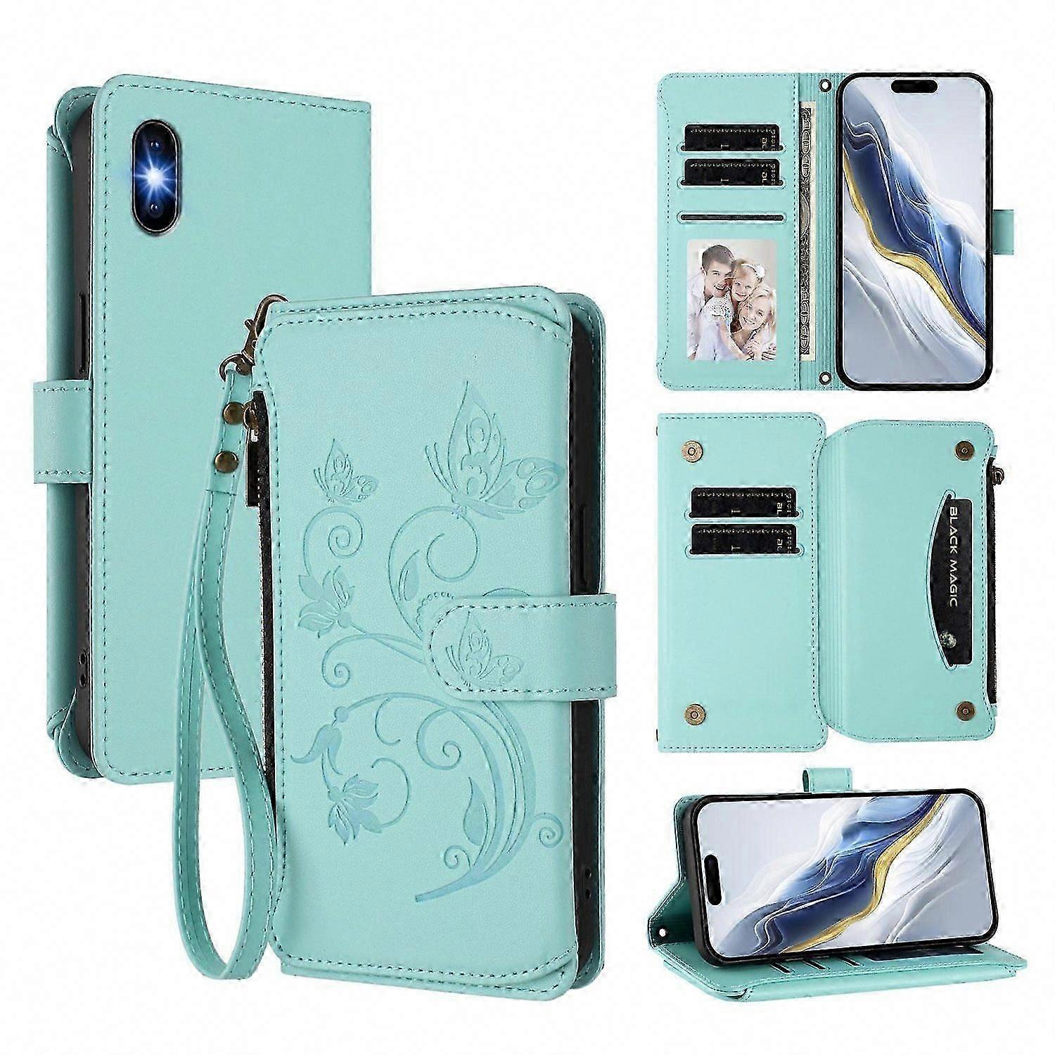 Zipper Wallet Leather Phone Case For  13 mini