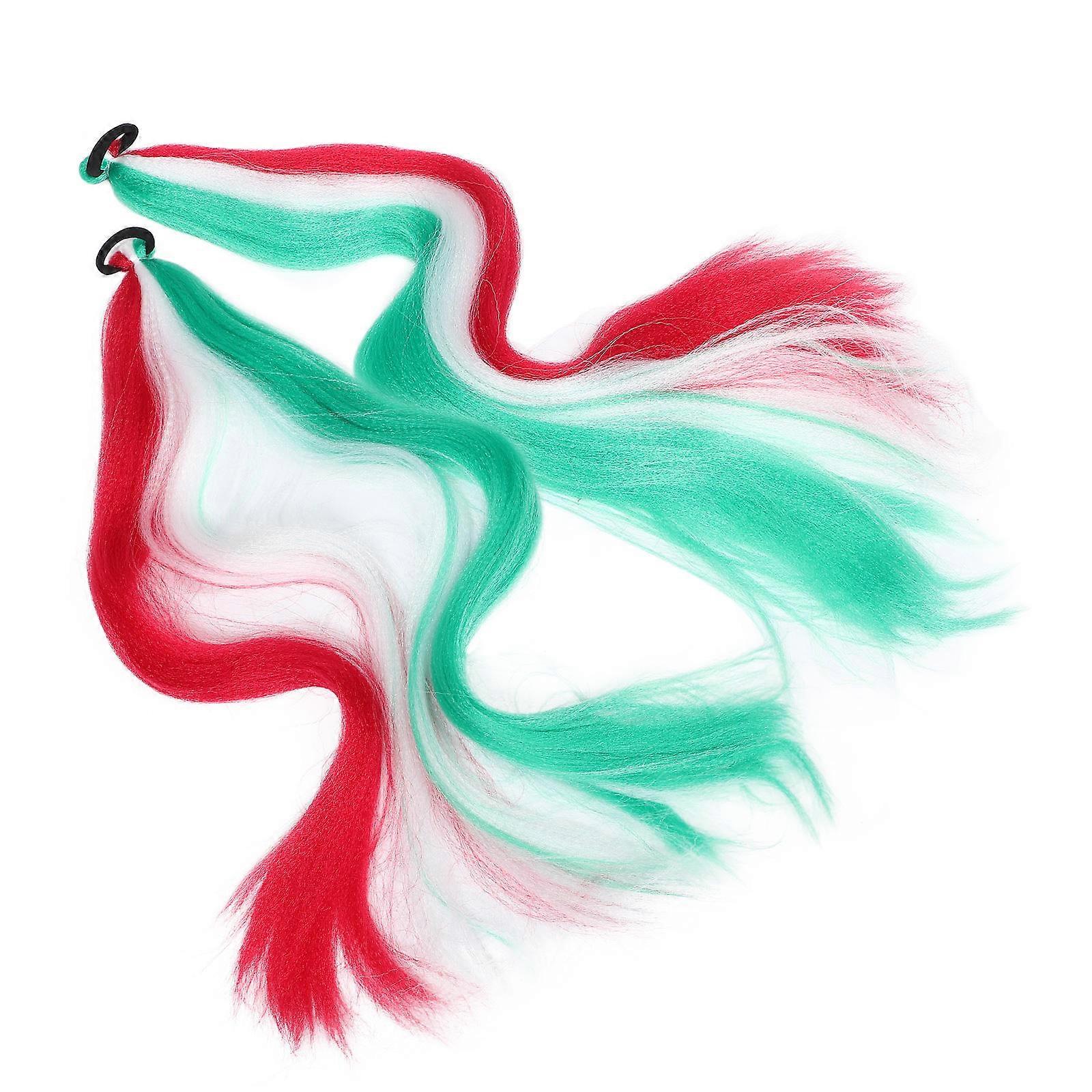 Hair Extension 10Pcs Girls Ponytail Extensions Daily Life Parties Festivals Assorted Color Styling