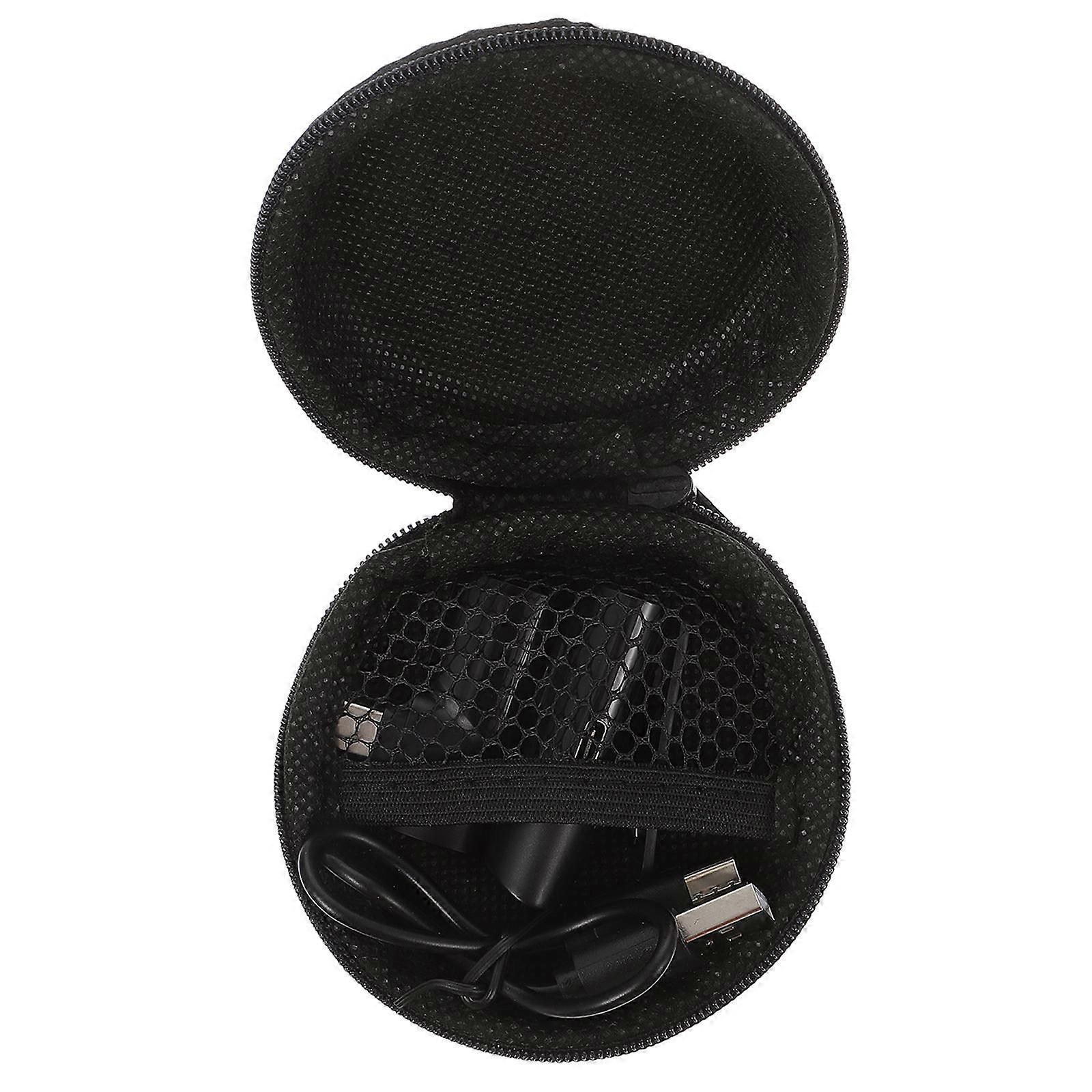 Wireless Clip-on Microphone Phone Mic for Live Broadcast 3Sets Black