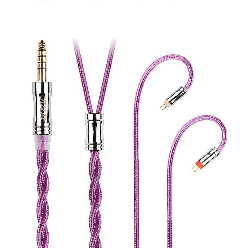 NiceHCK JIALAI JLH2 after replacement OCC + OCC combination hi-fi cable 3.5/2.5/4.4 MMCX/QDC/0.78 2Pin of EDX Pro ZSN CRA ZERO Aria~009251