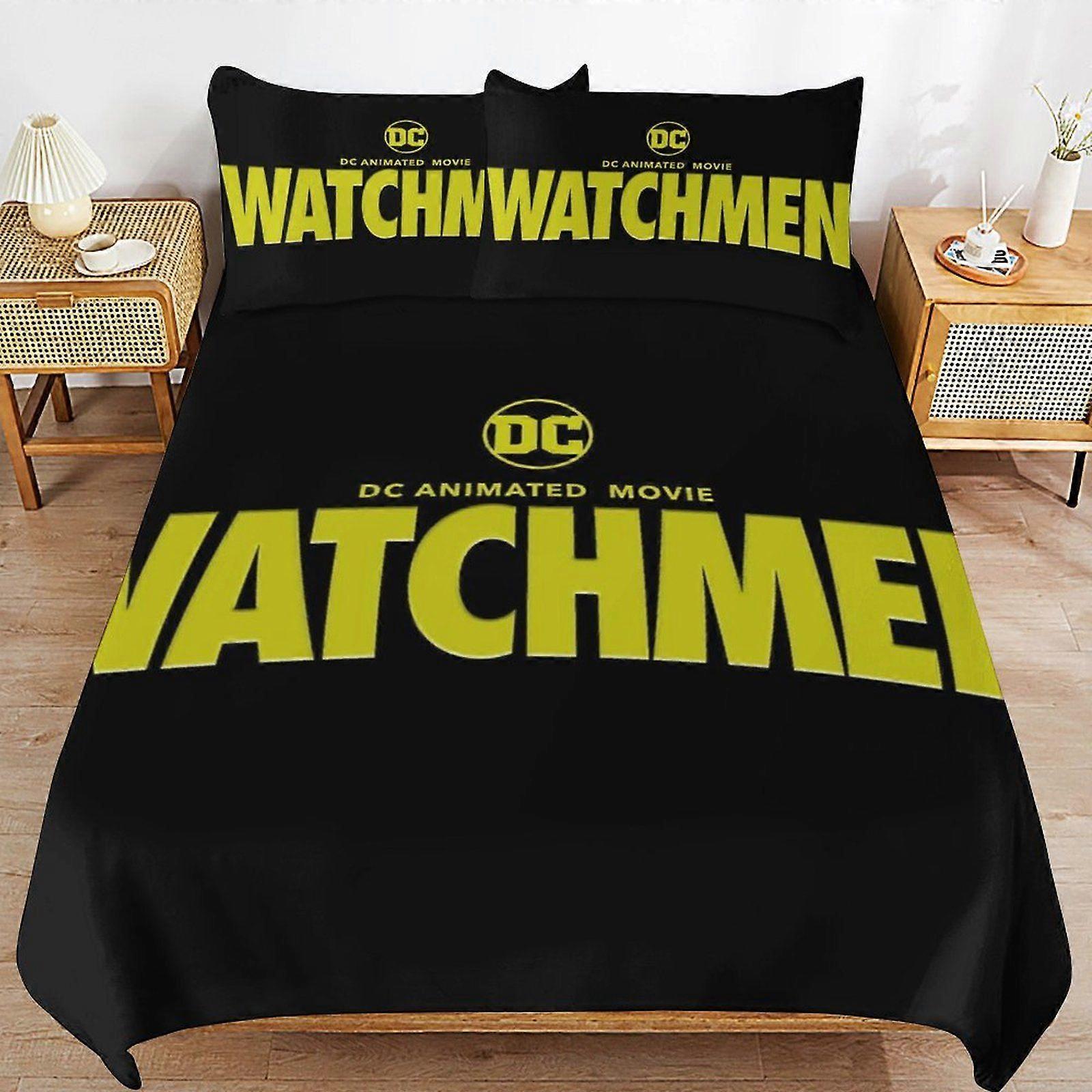 Y646 Watchmen The Animated Series Premium Comfort Thread Line Simple Function Reliable Fit Duvet Cover Sets Bed Solution O646