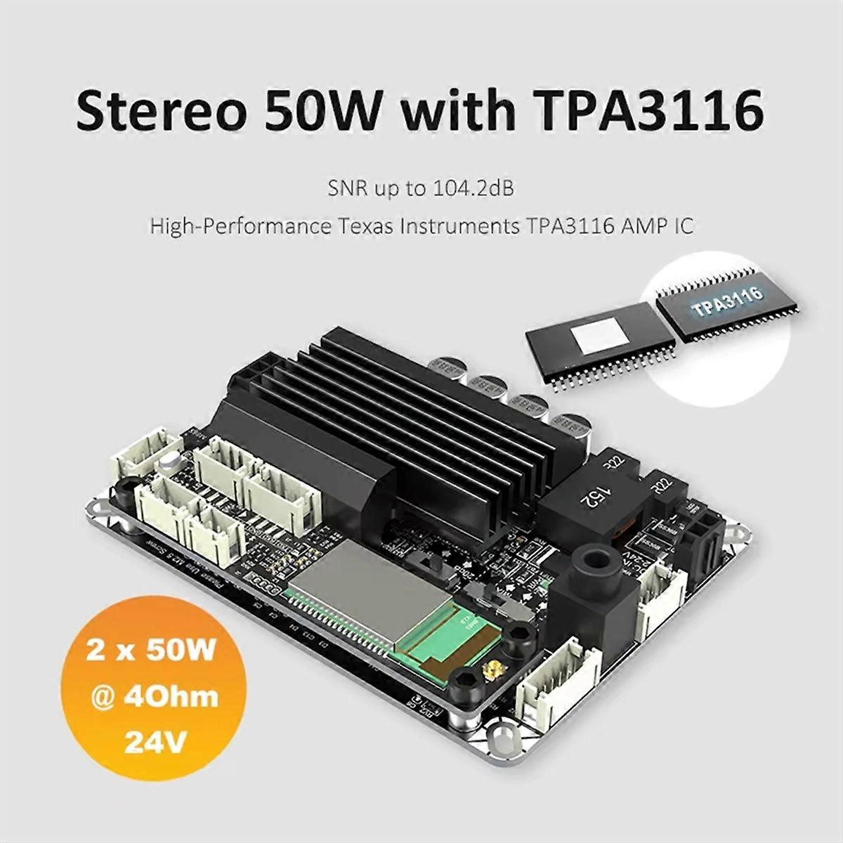 JAB2+ 2x50W/1x100W TPA3116 Bluetooth 5.0 Verstärkerplatine