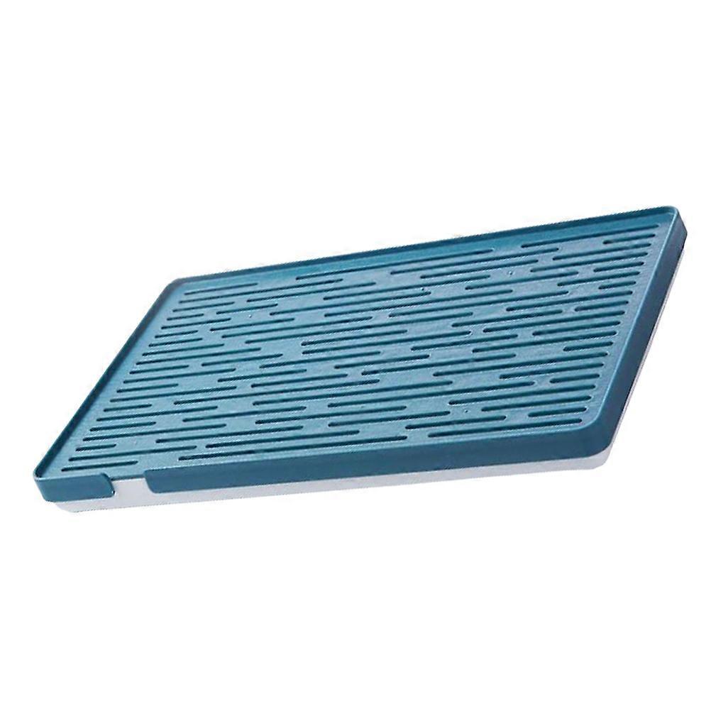 Cup Tray For Kitchen 1Pcs Double Layer Rectangular Plastic Drain Tray For Home Use