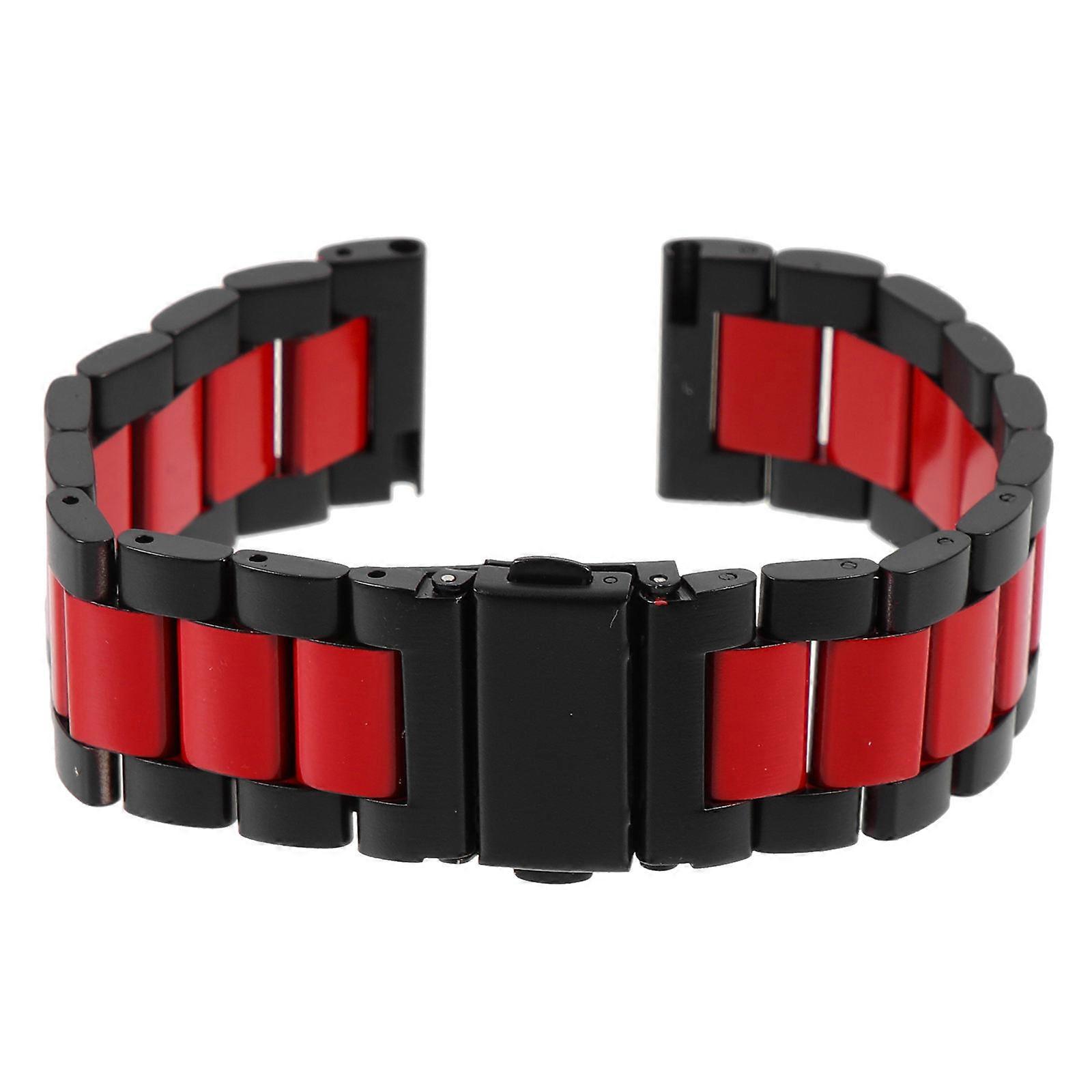 Fashion Watchband for Daily Use Casual Wear in Assorted Color Made of Stainless Steel 1 Set