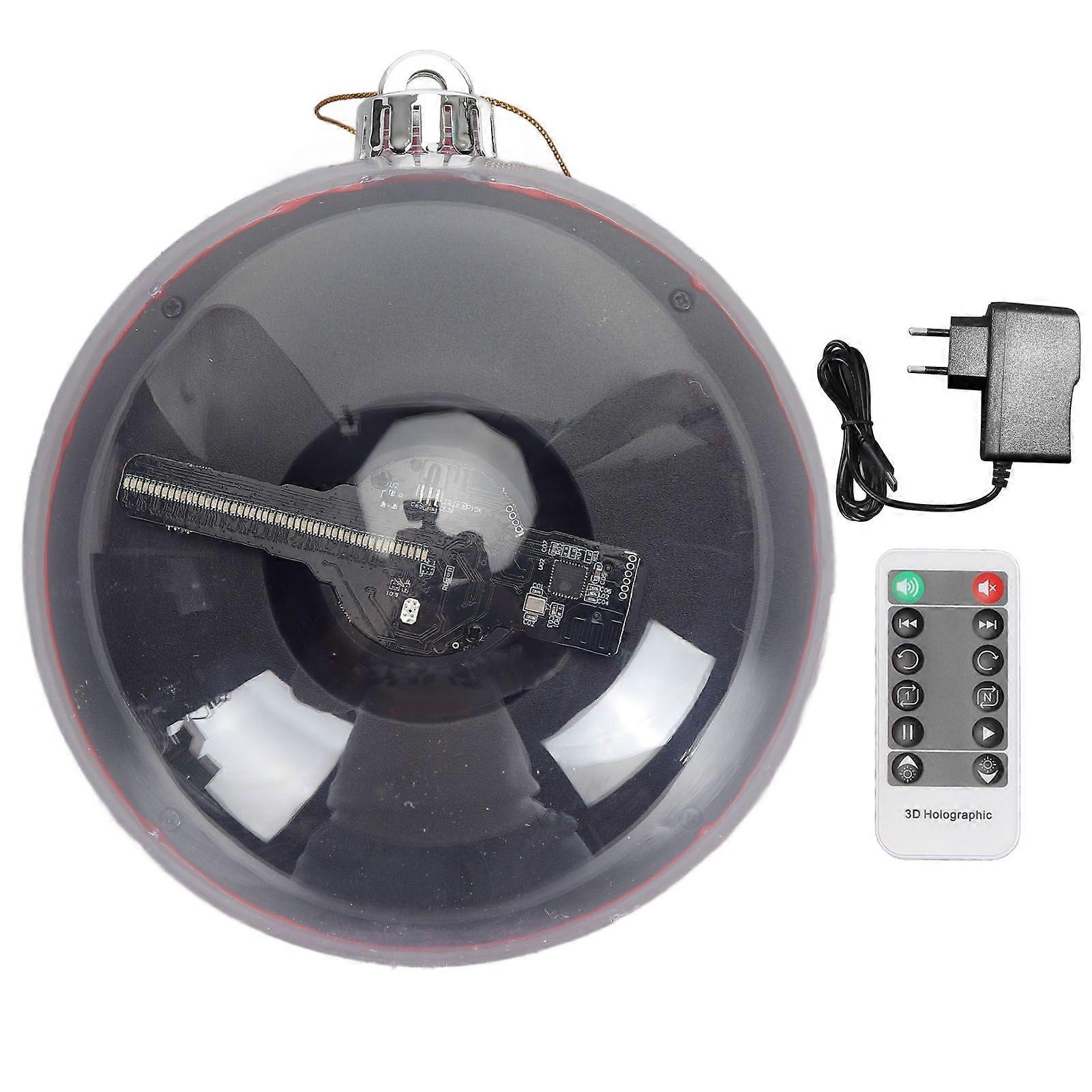 3D Holographic Advertising Machine Professional WiFi Holographic Advertising Display 3D Hologram Fan Projector for Exhibition Cinema 100240V EU Plug