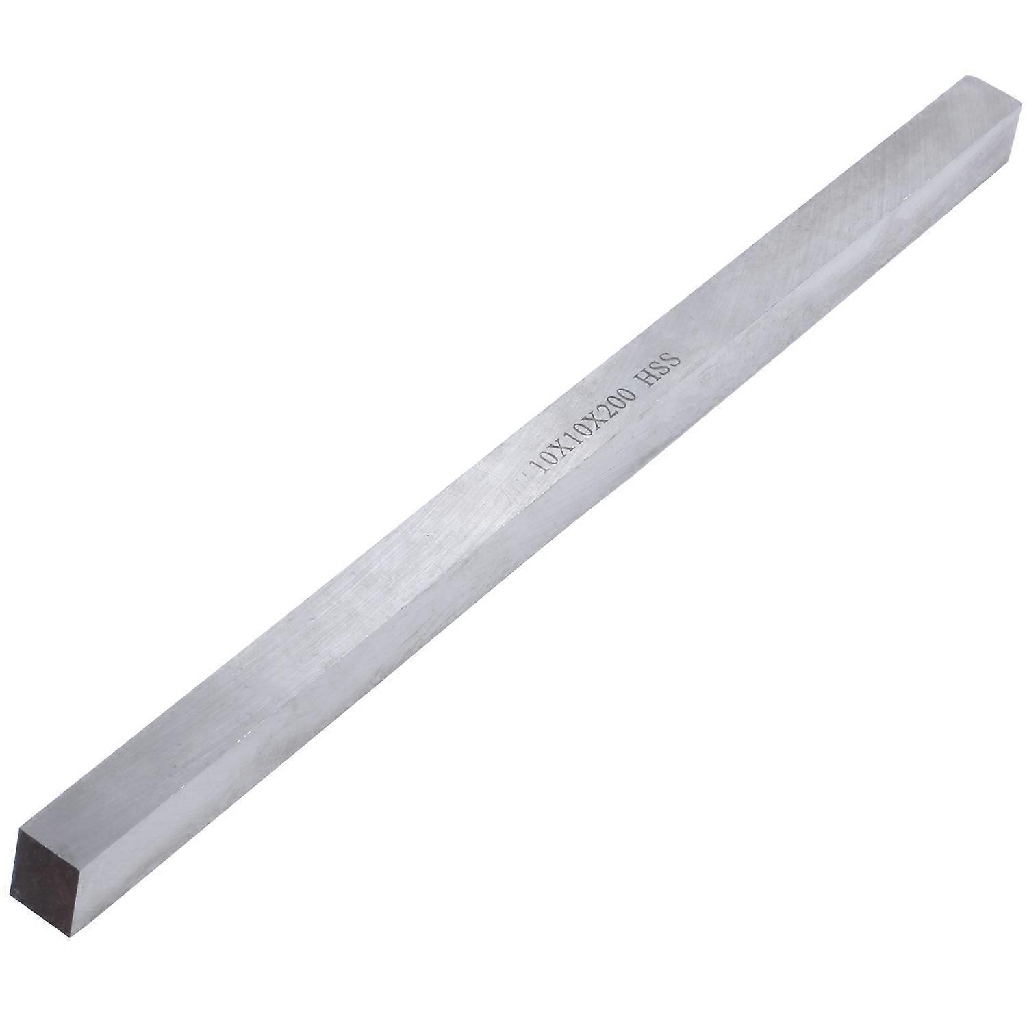 10mm x 10mm x 200mm Turning Parting Fresing Dreiebenk HSS Tool Bit Grå