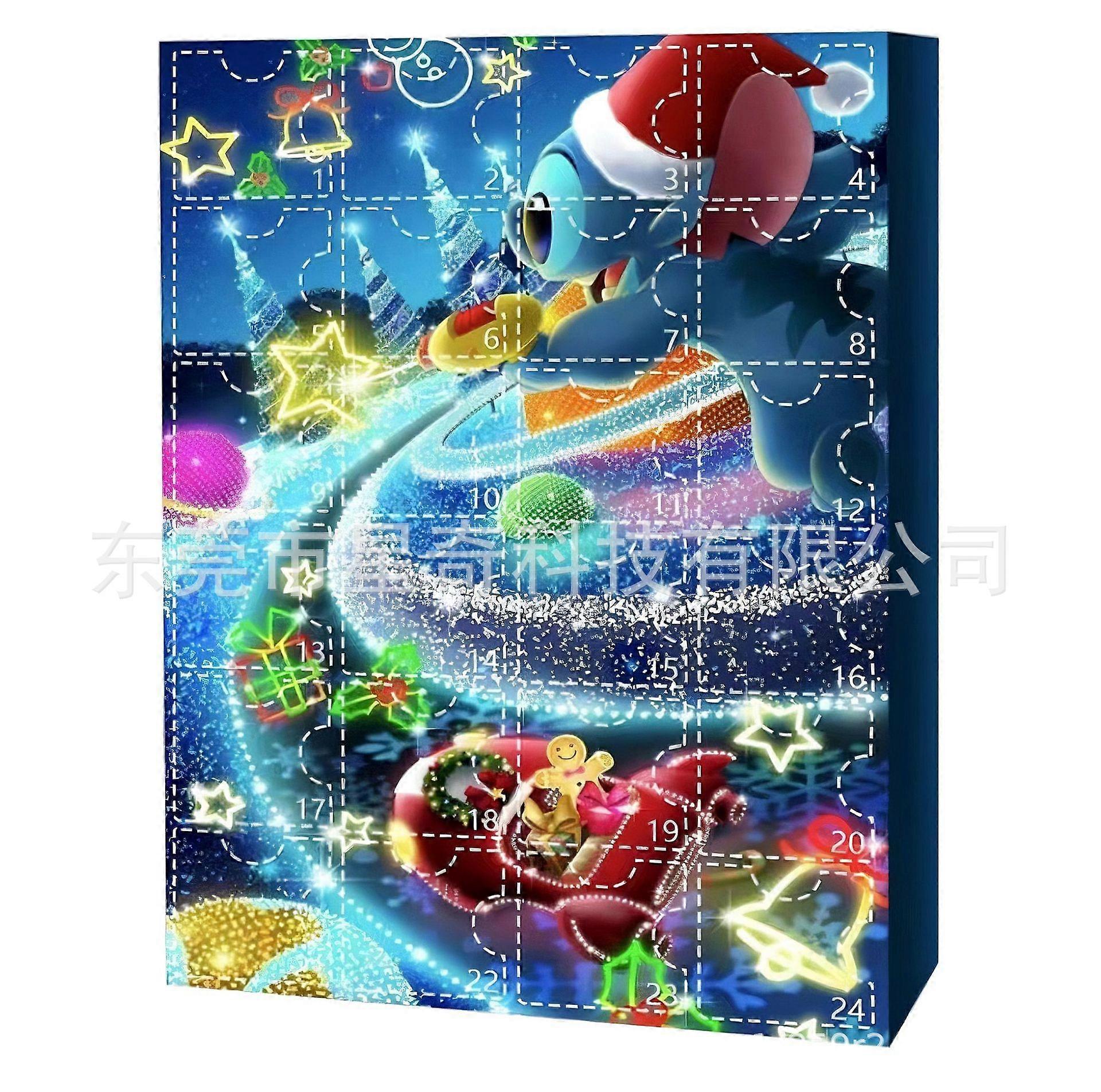 2025 Christmas Advent Calendar Lilo & Stitch Blind Box 24-Day Countdown