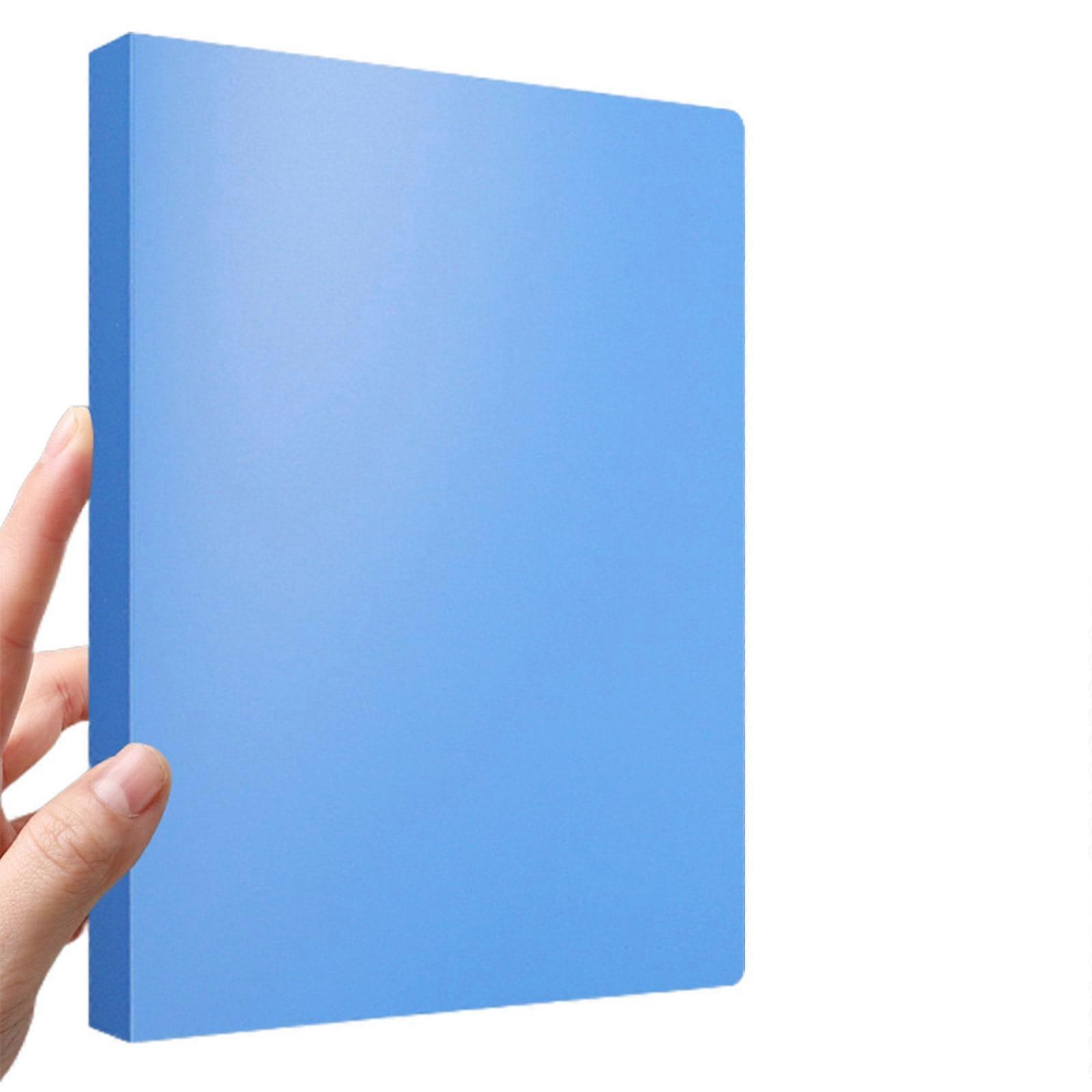 A4 File Binder 4-ring Binder 2-ring Binder Expandable A4 File Folder Document Organizer 220 Sheets Capacity for Office