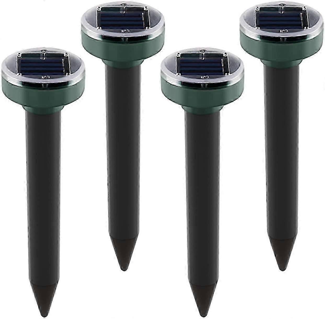 Solar Mole Repellent for Garden Yard Get Rid of Gophers Rats