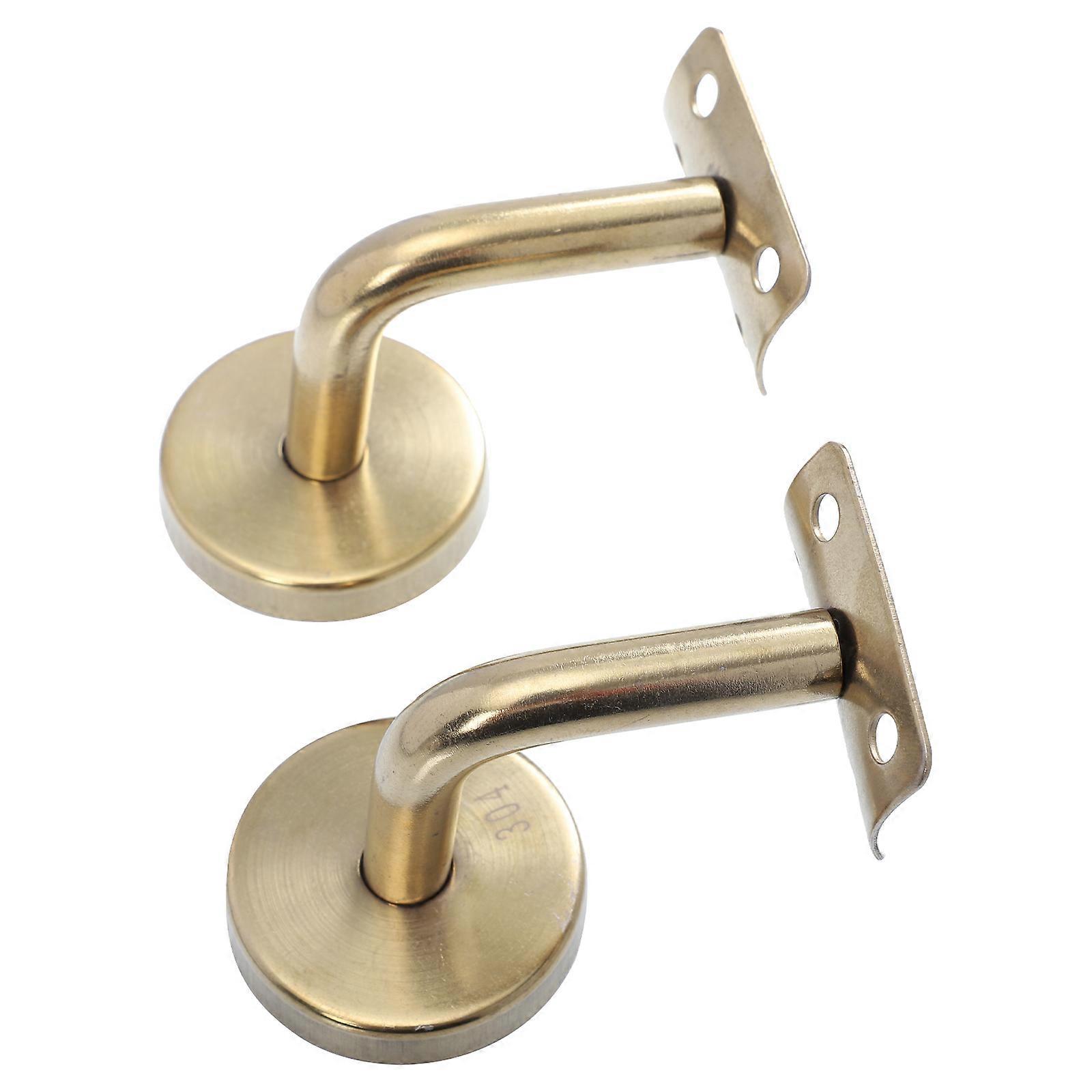 Stair Rail Bracket Wall Mounted Banister Support for Secure Holding 18Pcs