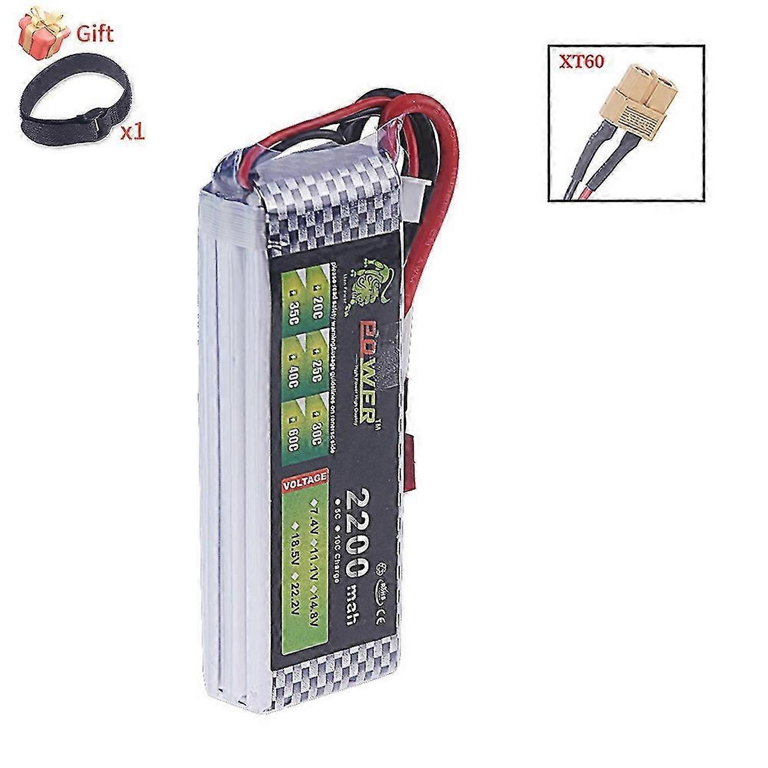3S 11.1V Lipo Battery Deans T / XT60 1500mAh 1800mAh 2200mAh 2800mAh 4200mAh 5200mAh 7200mAh För RC