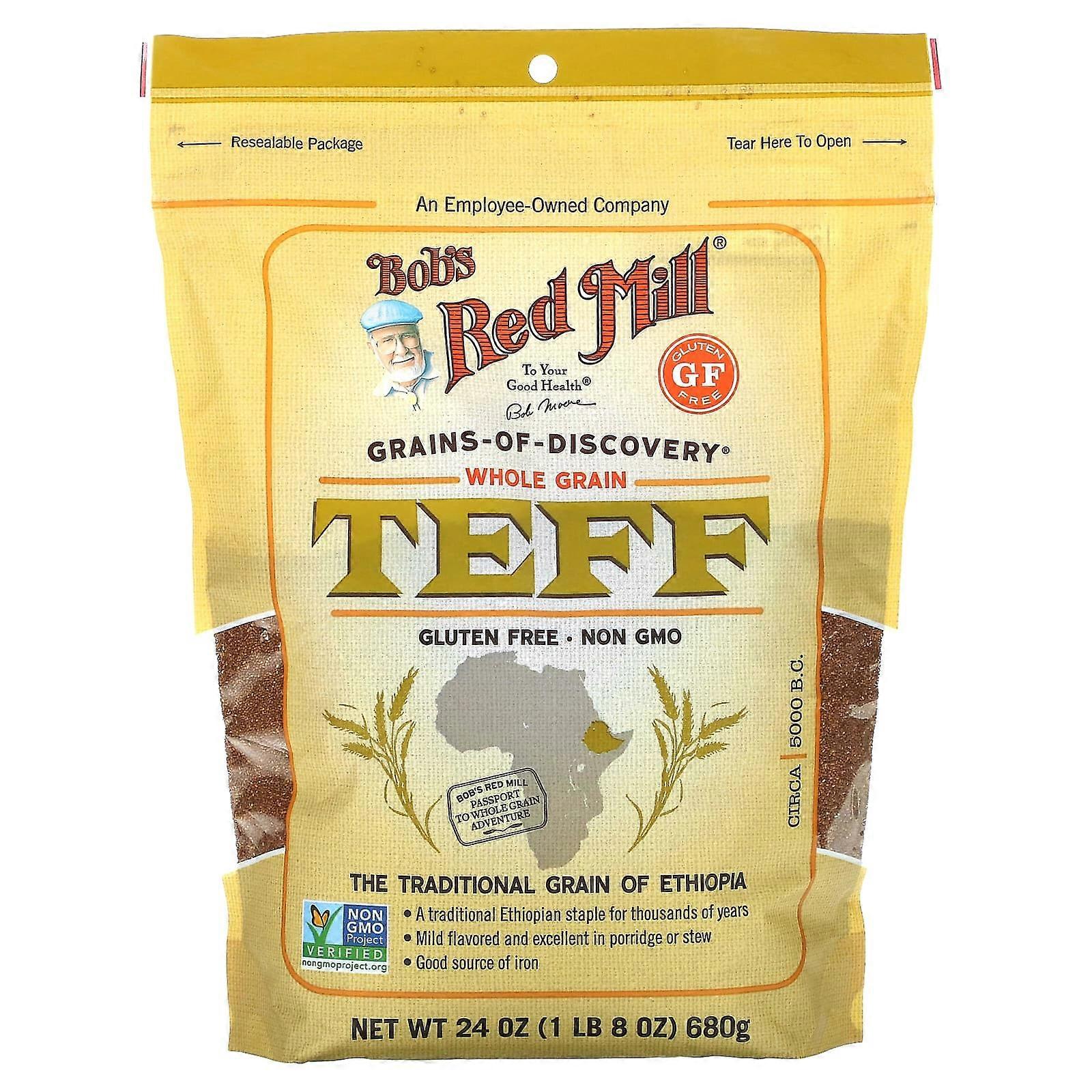 Teff, Whole Grain, 24 oz (680 g)