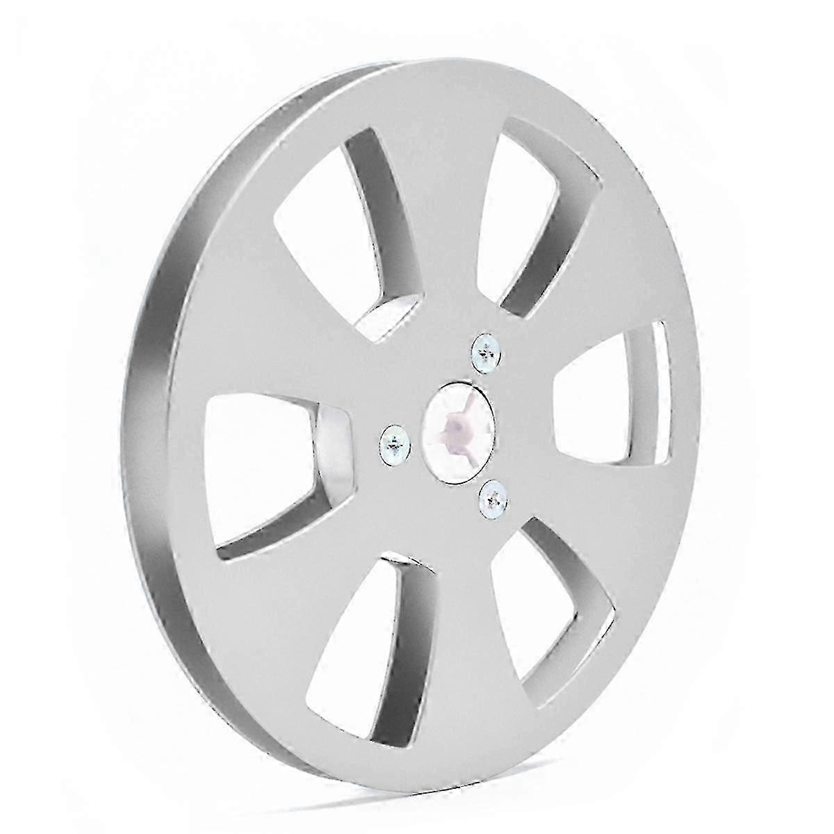 5 Inch Empty Reel for Reel to Reel Tape Recorders Silver