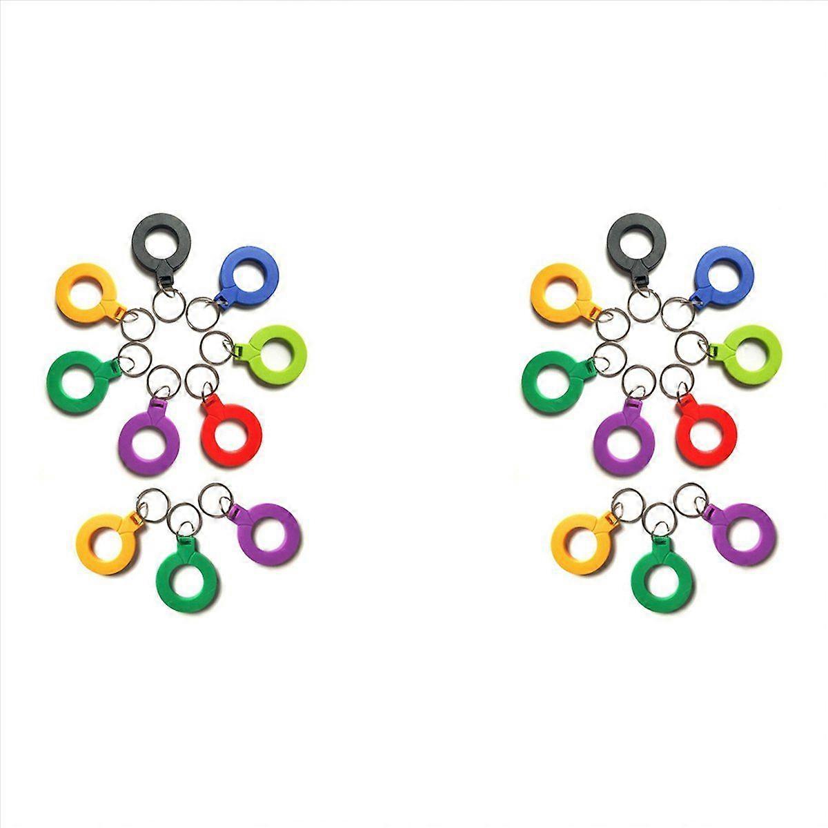 10Pcs 13.56MHZ CUID Keyfobs CUID Changeable MF S50 1K IC Keys