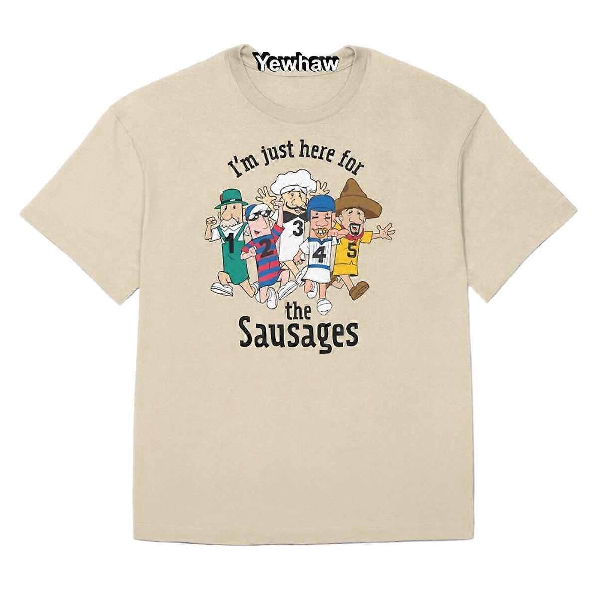 Bare her for pølsene T-skjorte