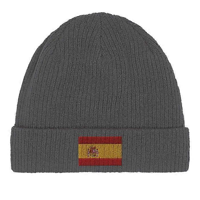 Spain Flag Cap in Gray