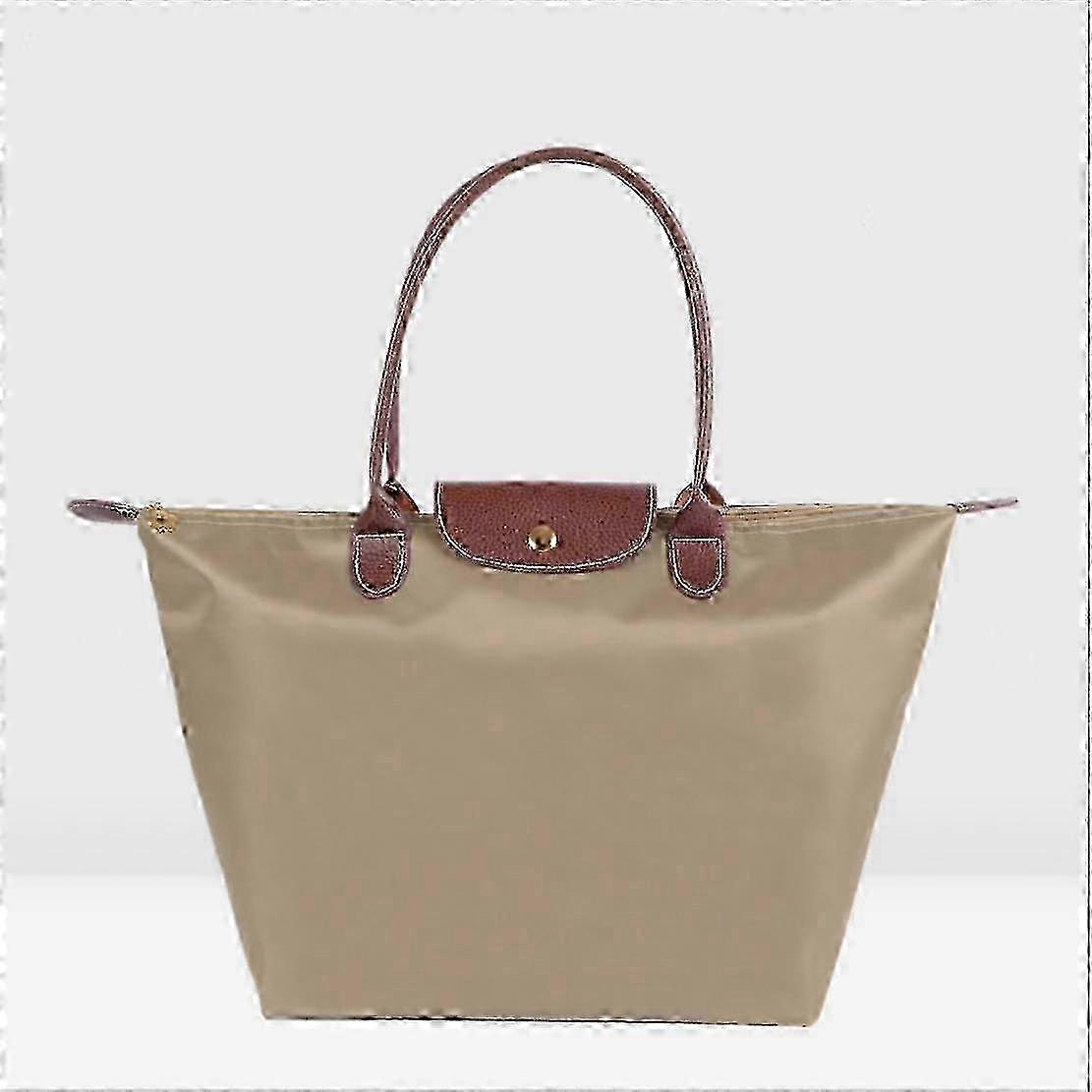 الكلاسيكية الصلبة اللون سيدة أكسفورد القماش حقيبة تسوق النايلون الكتف حقيبة يد قابلة للطي حقيبة تخزين المرأة للماء