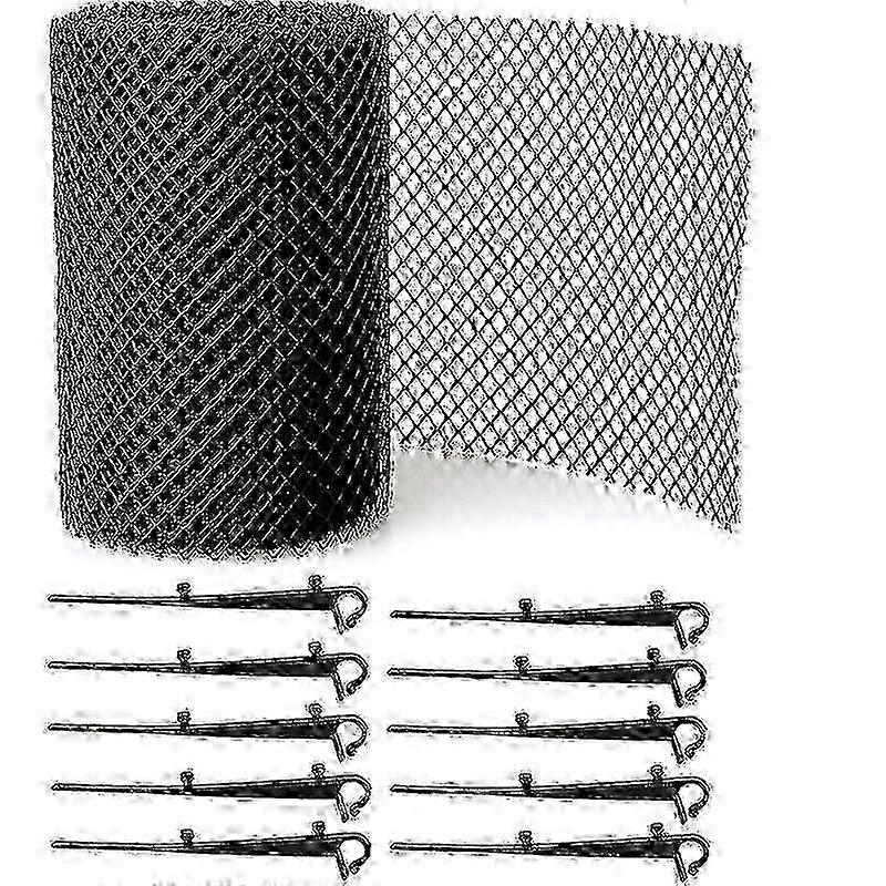 Gutter protection grid 6m*16CM with 15 clips