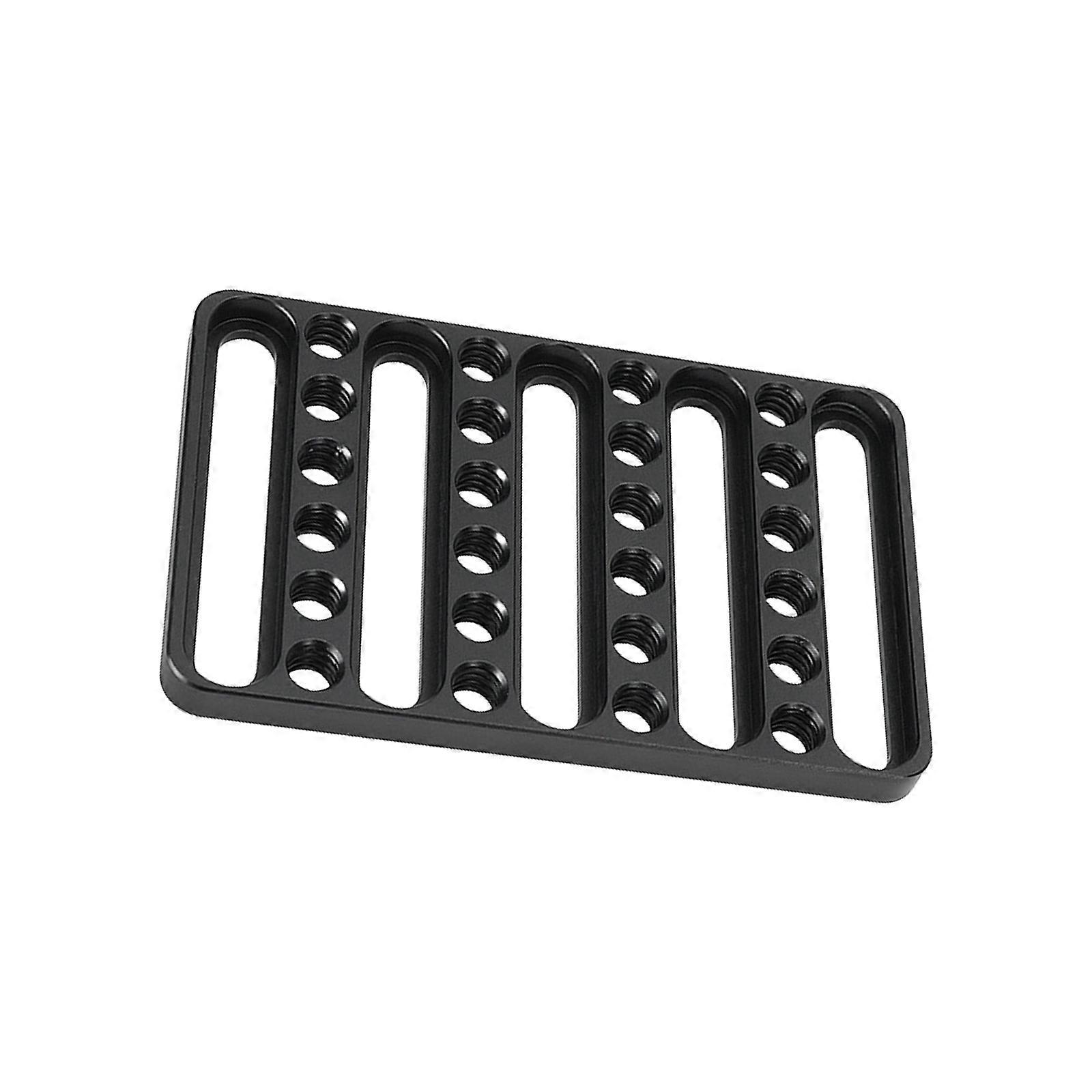 Professional Cheese Plate Camera Mounting Platform for DSLR Cages Feature 1/4inch Thread Option with Hex Wrench Multicolor