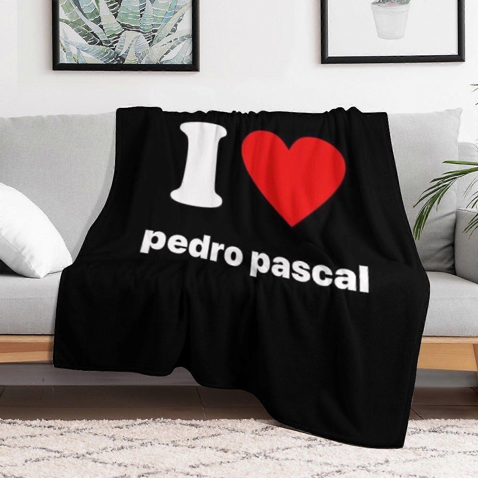 Pedro pascal Plush Velvet Blanket for Office Sofa Winter  Lounge Anti-Wrinkle Soft Feel