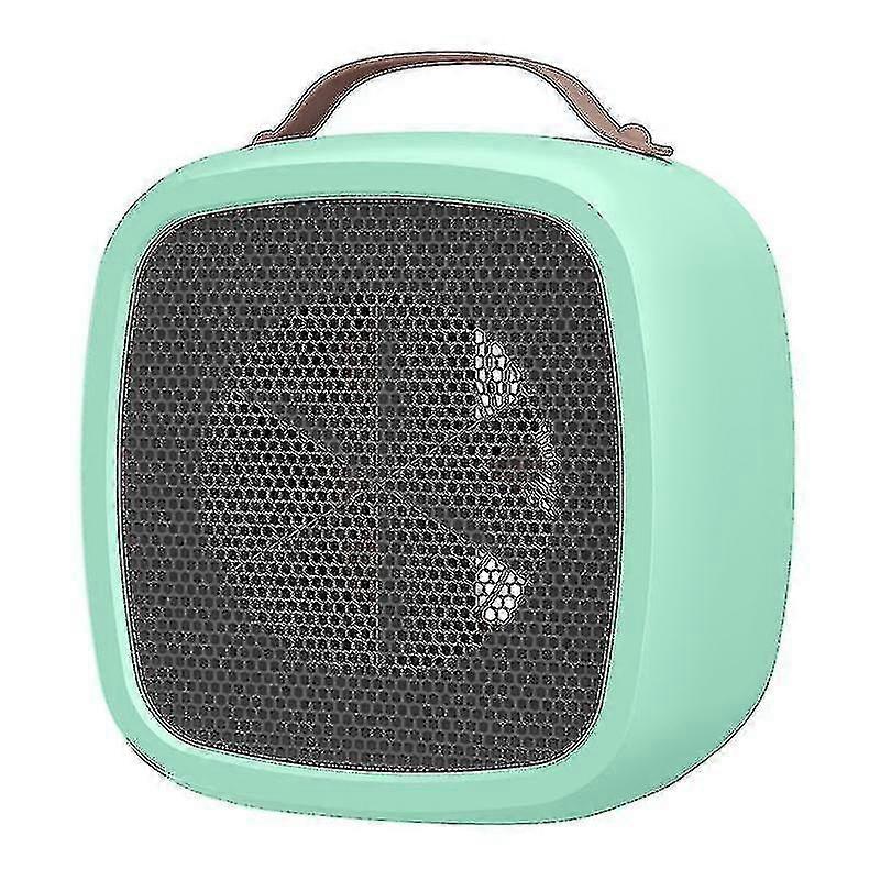 Battery Powered Space Heater - Compact Electric Mini Fan Heater With Thermostat