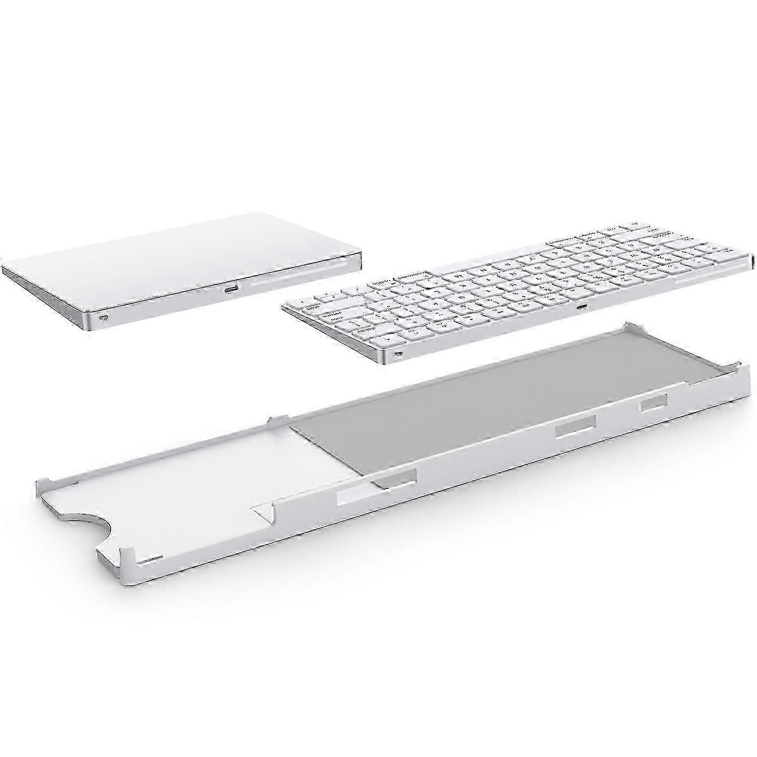 Adjustable Desktop Stand Holder for  Magic Trackpad 2 3 and Magic Keyboard 2 3 Hwy